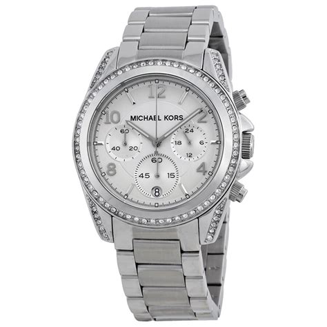 michael kors ladies watch mk5165|Michael Kors chronograph white crystal.